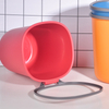 Large Thickened Plastic Trash Cans Household Kitchen Pressure Ring Classification Trash Can Bathroom Nordic Creative Trash Basket