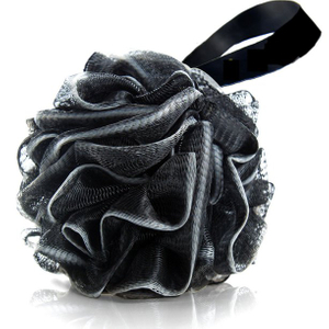 1pc Bamboo Charcoal Bath Ball Shower Wash Sponge Product Soft Elastic Mesh Hanging Shower Ball