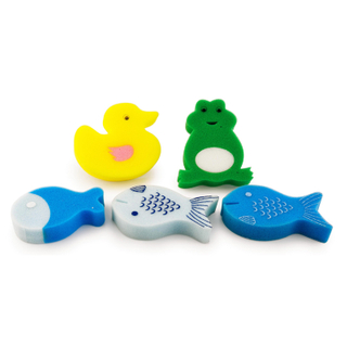 Animal Shape Sponge Baby Bath Sponge TJ360