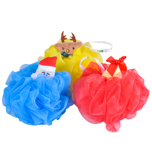Chinese Supplier New Arrival Scrub Sponge Cute Animal Bath Sponge for Kids TJ058