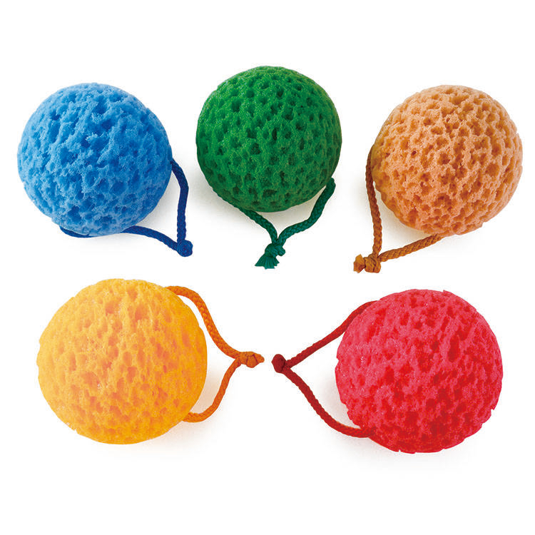 Wholesale Private Label Soft Body Cleaning Bath Shower Puff Sponge TJ325