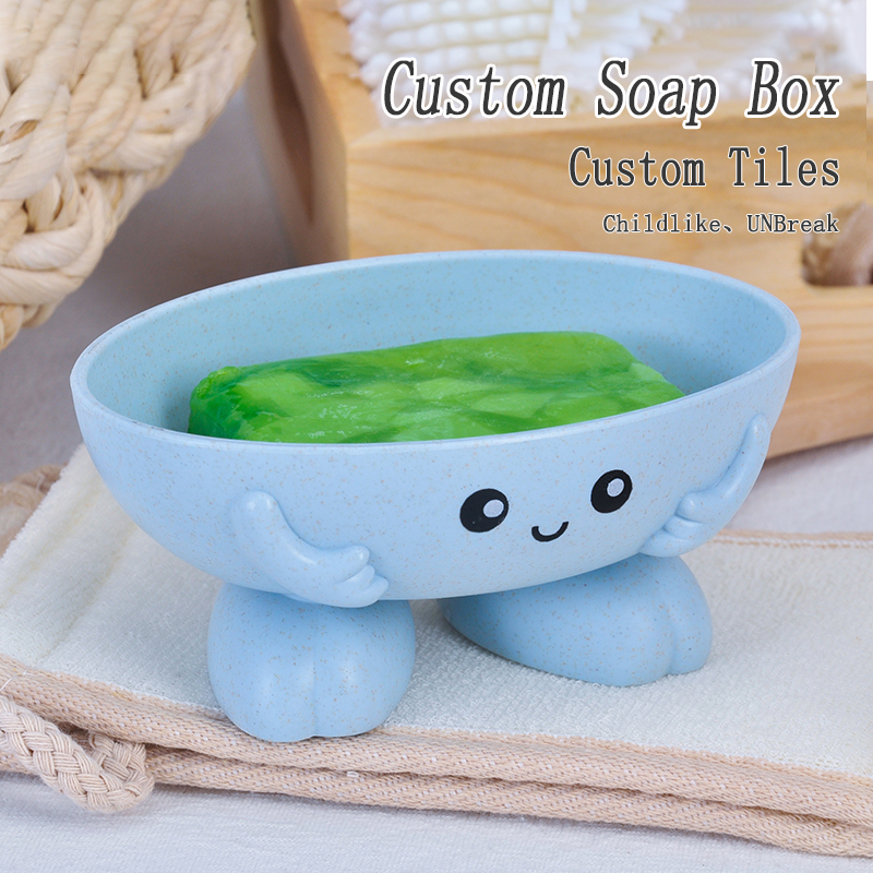 Custom Soap Holder Bathroom Accessories Plastic Soap Box Bar Soap Boxes